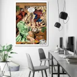obraz-plotno-odwiedziny-spider-mana-saqman-70x100-stan-nowy