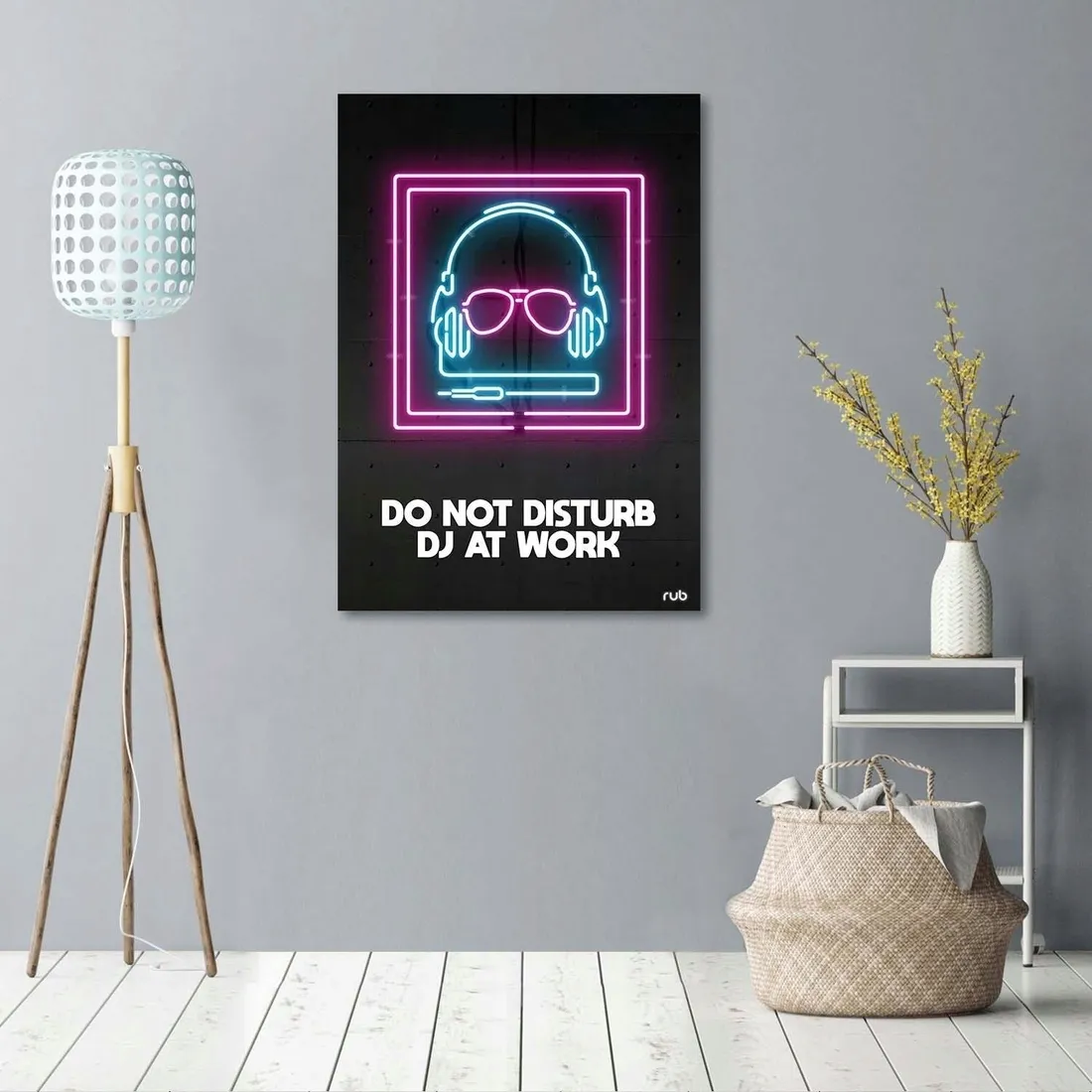 obraz-na-plotnie-sluchawki-neon-rubiant-40x60
