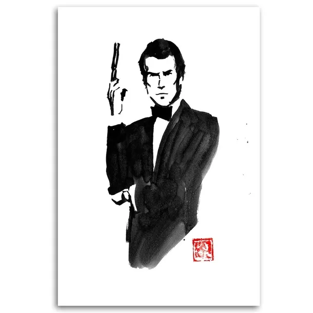 obraz-na-plotnie-james-bond-pechane-80x120-sposob-wykonania-druk-cyfrowy