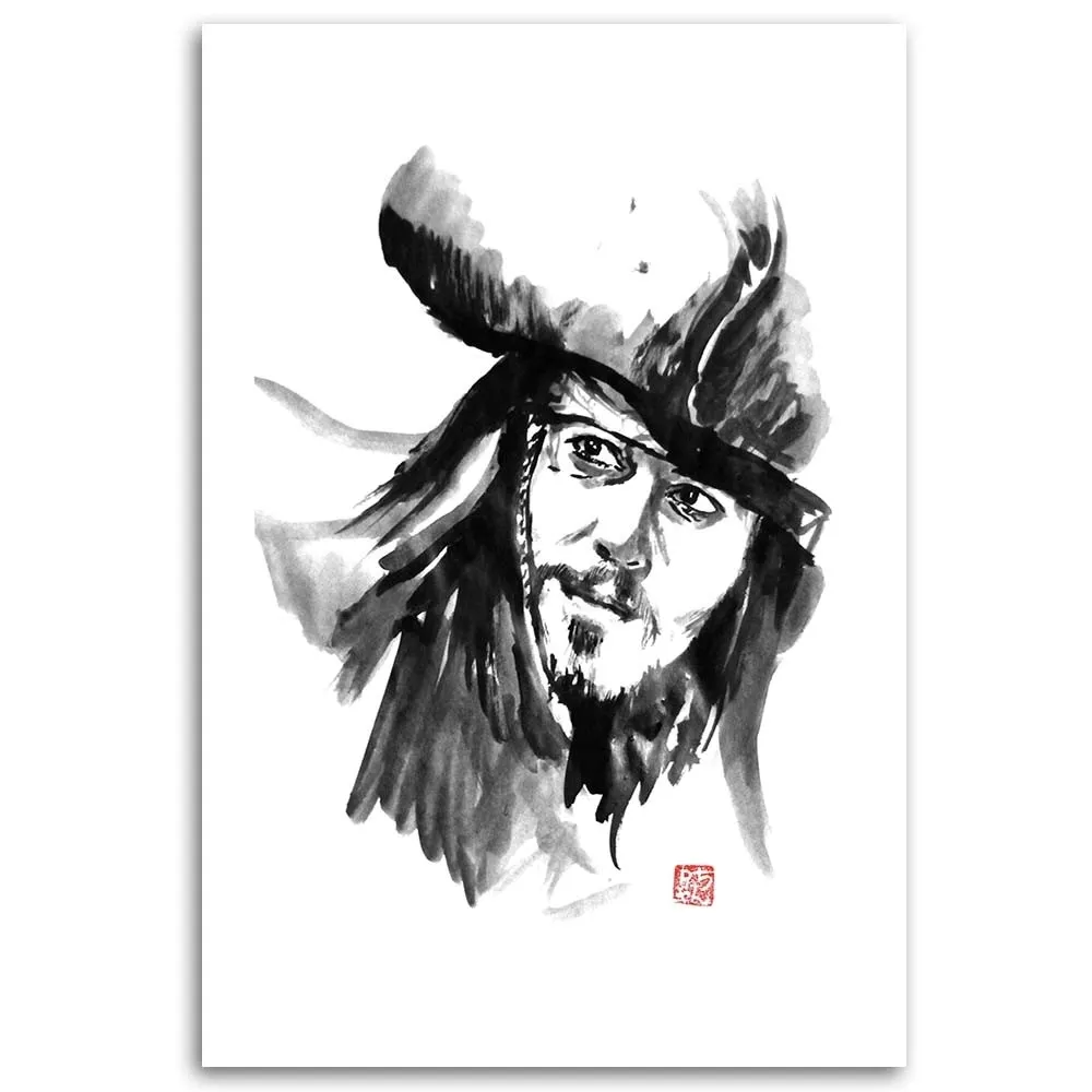 obraz-na-plotnie-jack-sparrow-pechane-40x60