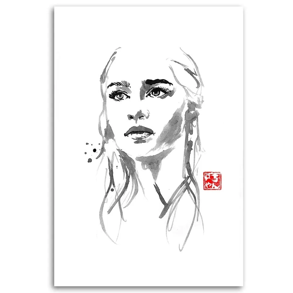 obraz-na-plotnie-daenerys-pechane-40x60