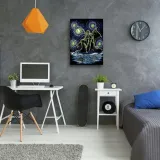 obraz-plotno-wielki-zielony-potwor-ddjvigo-60x90-stan-nowy