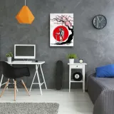 obraz-plotno-wojownik-z-mieczem-i-tarcza-80x120-stan-nowy