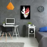 obraz-plotno-maska-i-czerwony-znak-ddjvigo-80x120-stan-nowy