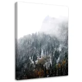 obraz-na-plotnie-zasniezone-gory-40x60