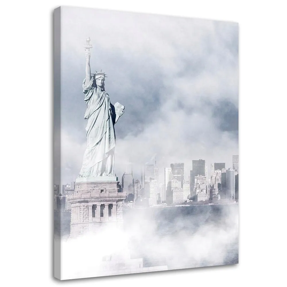 obraz-na-plotnie-statua-wolnosci-we-mgle-40x60