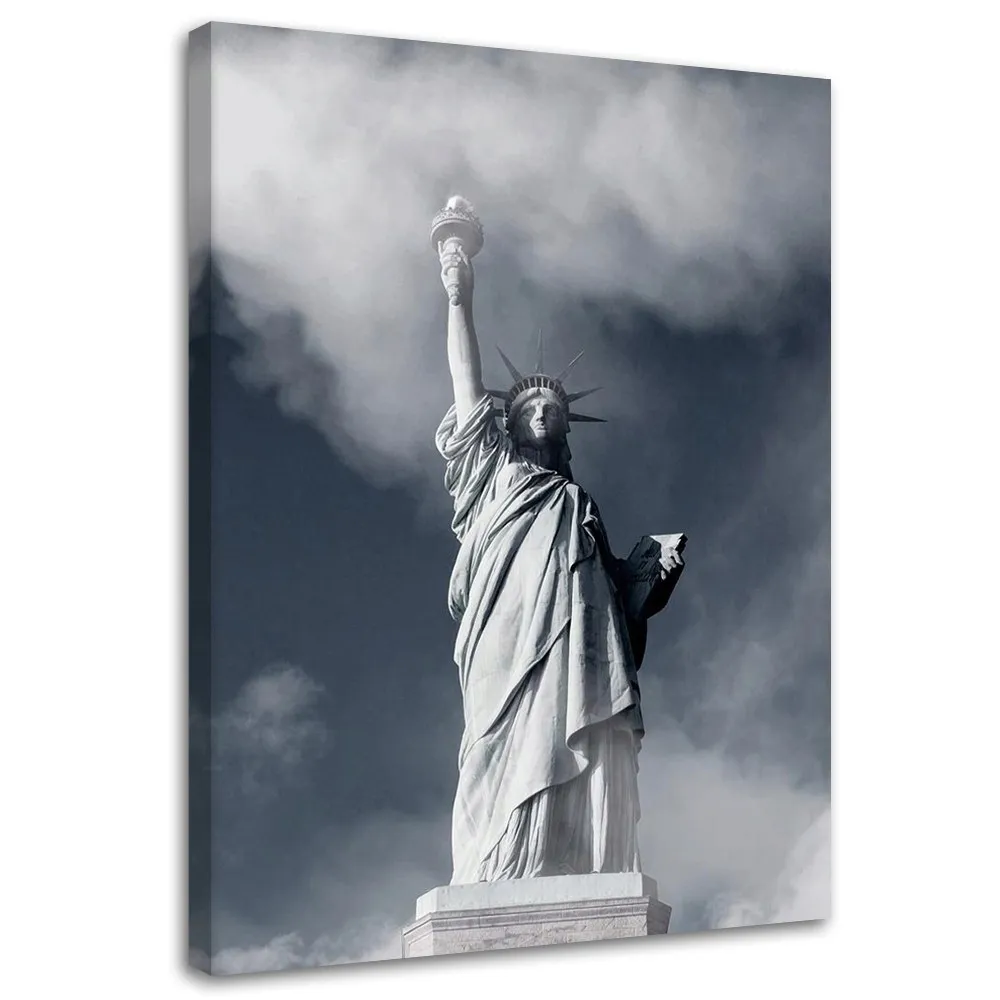 obraz-na-plotnie-statua-wolnosci-we-mgle-40x60