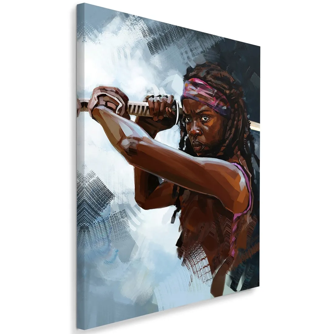 obraz-na-plotnie-portret-michonne-80x120