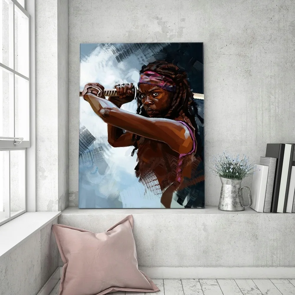 obraz-na-plotnie-portret-michonne-40x60