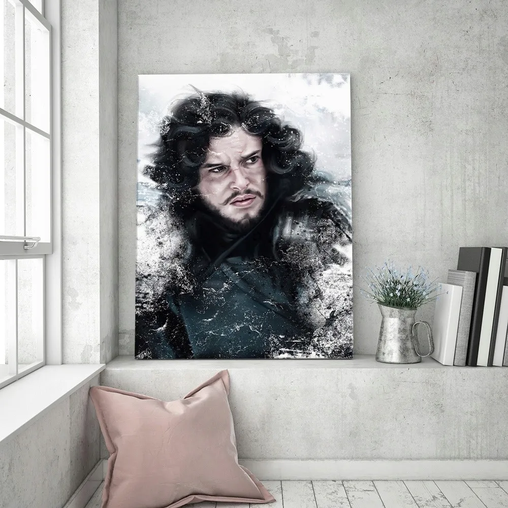 obraz-na-plotnie-portret-jon-snow-40x60