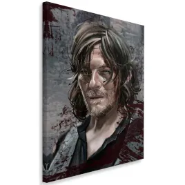 obraz-na-plotnie-portret-daryl-dixon-40x60