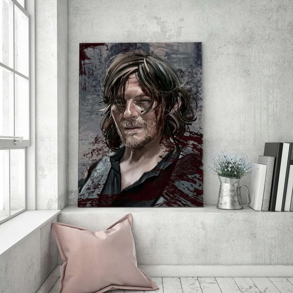 obraz-na-plotnie-portret-daryl-dixon-40x60
