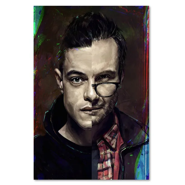 obraz-na-plotnie-portret-mr-robot-40x60-sposob-wykonania-druk-cyfrowy