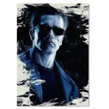 obraz-na-plotnie-portret-terminator-80x120-sposob-wykonania-druk-cyfrowy