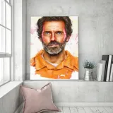 obraz-na-plotnie-portret-gregory-house-80x120-stan-nowy