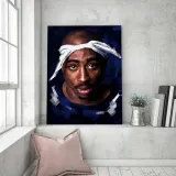 obraz-na-plotnie-portret-2pac-80x120-stan-nowy