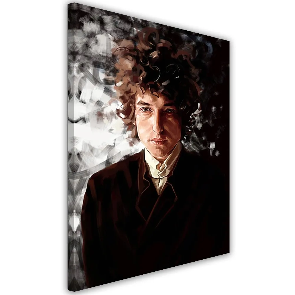 obraz-na-plotnie-portret-bob-dylan-80x120