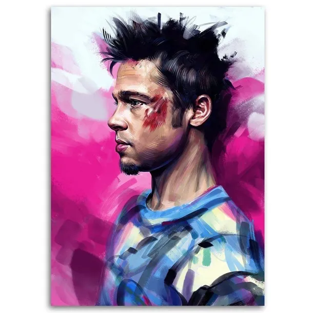 obraz-na-plotnie-tyler-durden-80x120-sposob-wykonania-druk-cyfrowy