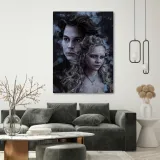 obraz-na-plotnie-jezdziec-bez-glowy-40x60-stan-nowy