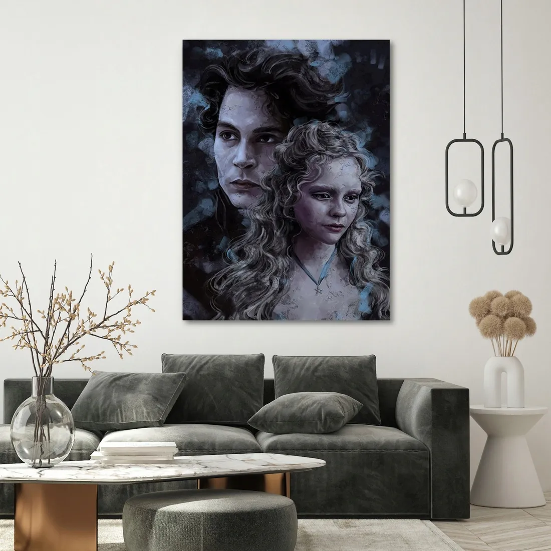 obraz-na-plotnie-jezdziec-bez-glowy-40x60