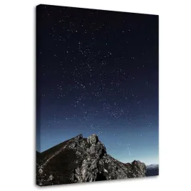 obraz-na-plotnie-gwiazdziste-niebo-40x60