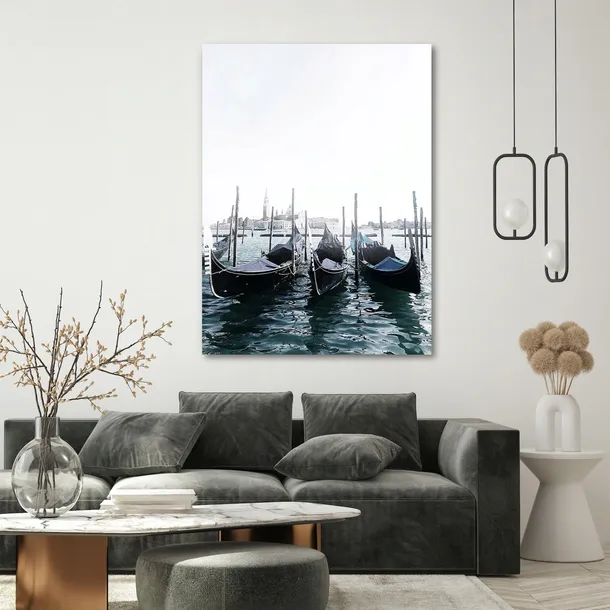 obraz-na-plotnie-gondole-40x60-stan-nowy
