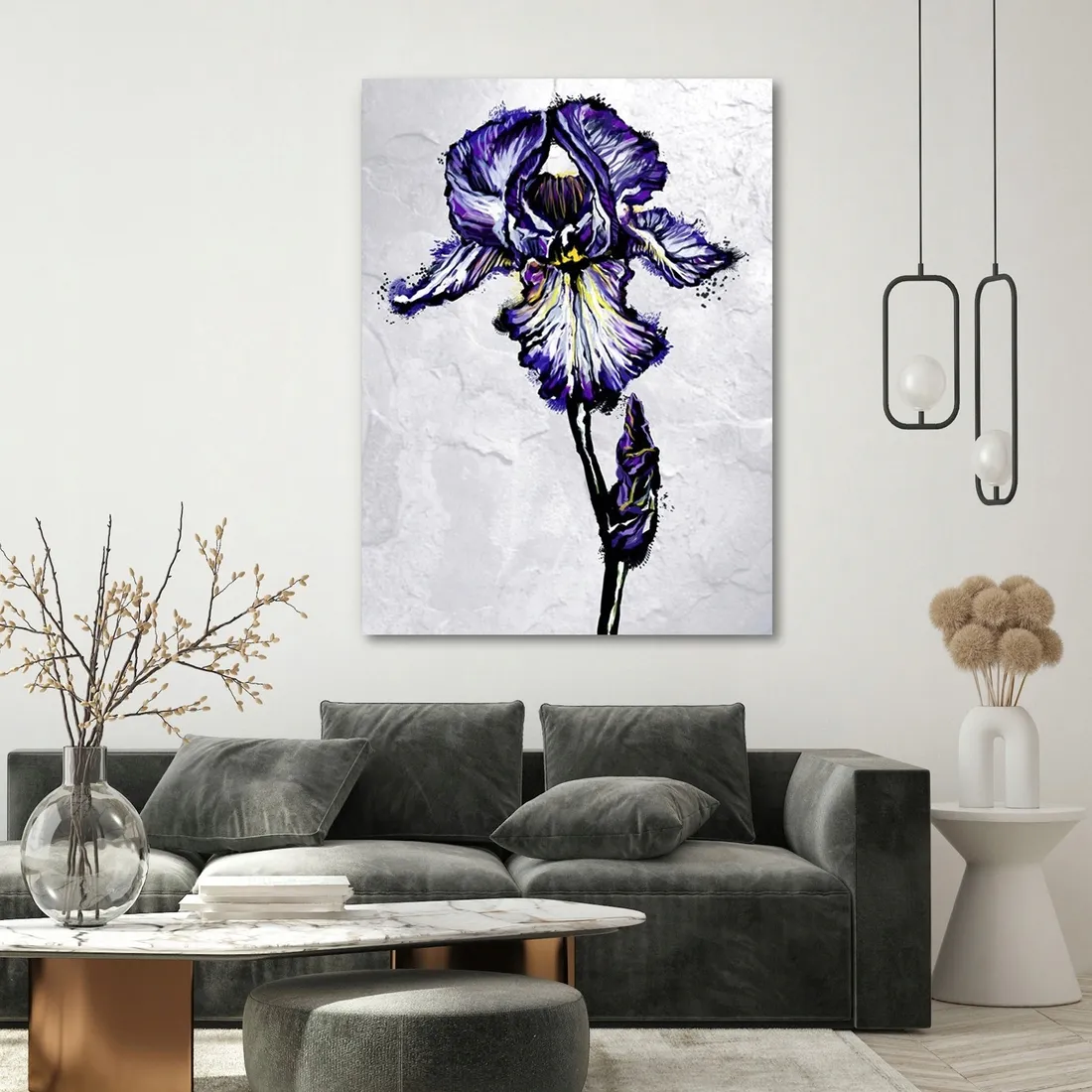 obraz-na-plotnie-fioletowy-irys-40x60