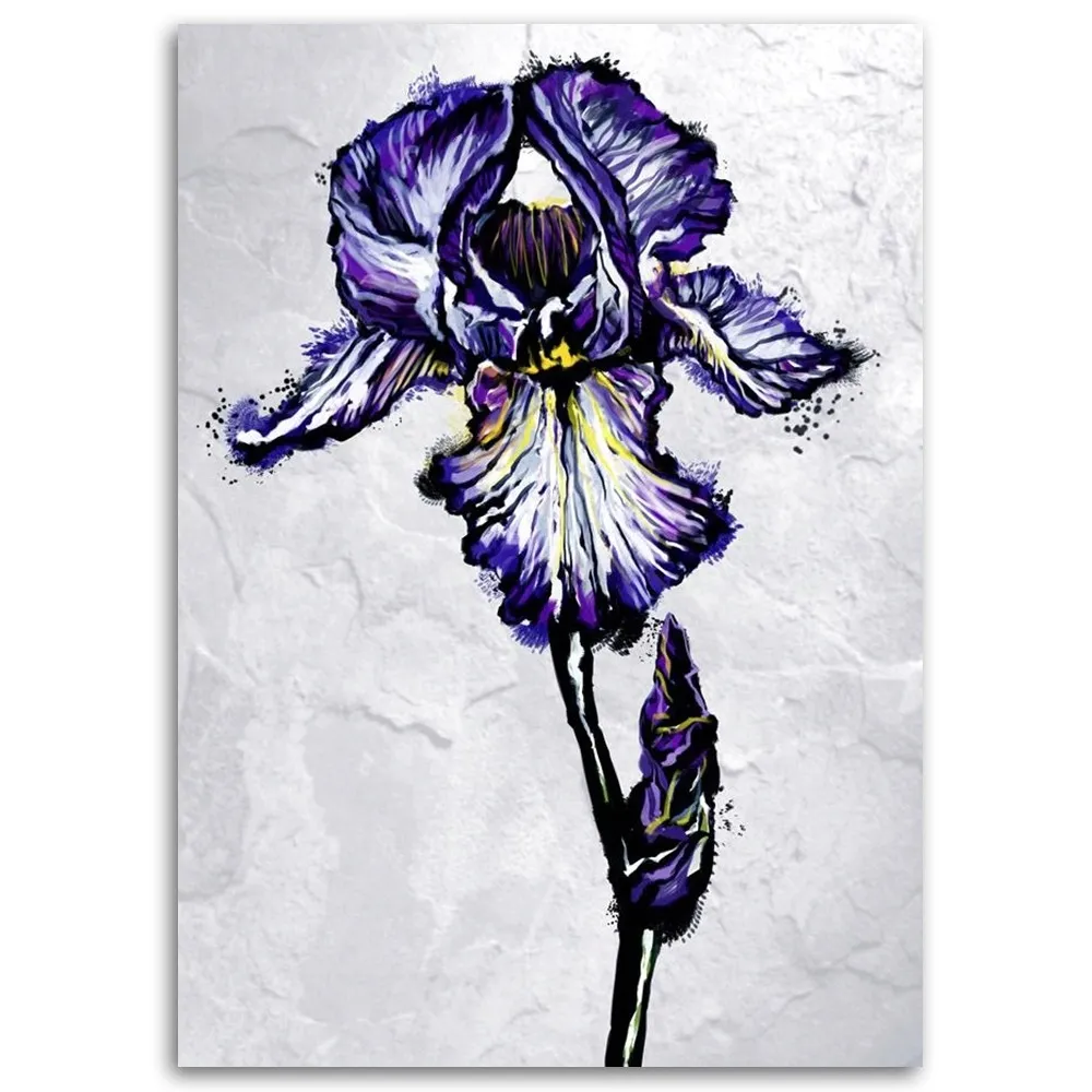 obraz-na-plotnie-fioletowy-irys-40x60