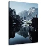 obraz-na-plotnie-lago-de-braies-40x60