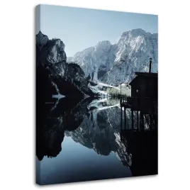 obraz-na-plotnie-lago-de-braies-40x60