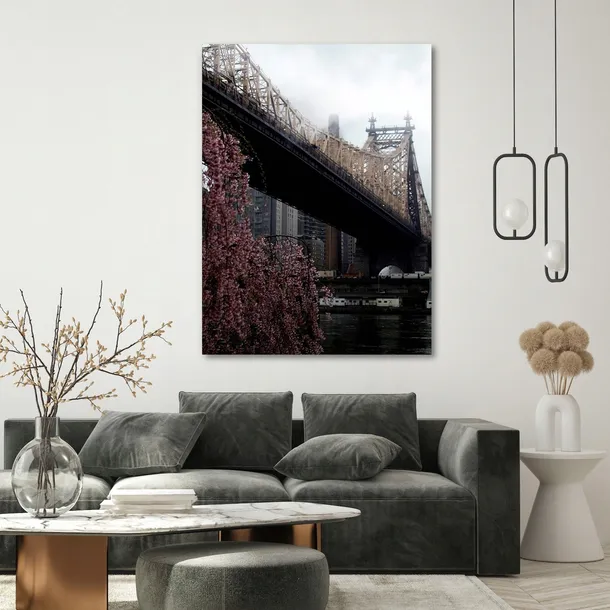 obraz-na-plotnie-ed-koch-queensboro-bridge-40x60-stan-nowy