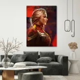 obraz-na-plotnie-captain-marvel-60x90-stan-nowy