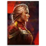 obraz-na-plotnie-captain-marvel-60x90-sposob-wykonania-druk-cyfrowy