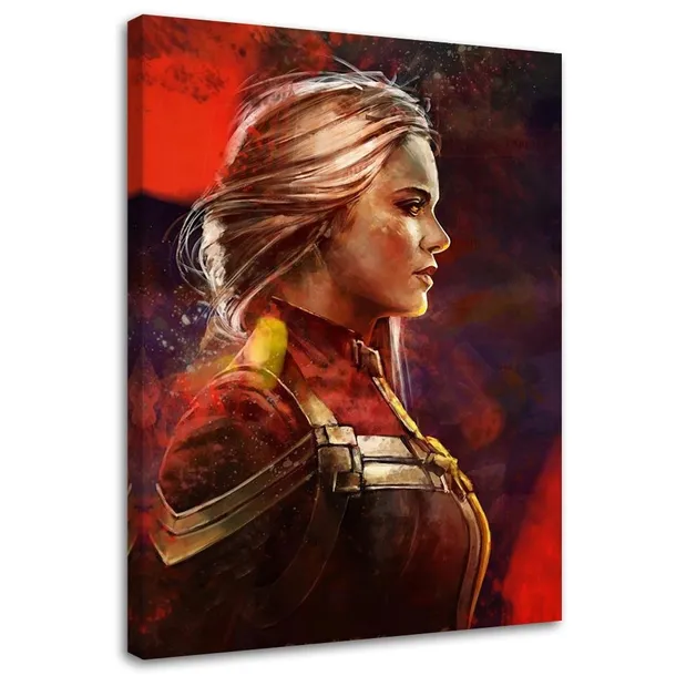 obraz-na-plotnie-captain-marvel-40x60