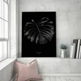 obraz-na-plotnie-monstera-detal-40x60-stan-nowy