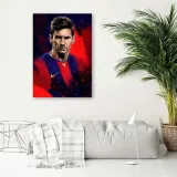 obraz-na-plotnie-lionel-messi-80x120-stan-nowy