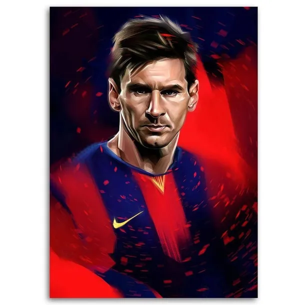 obraz-na-plotnie-lionel-messi-60x90-sposob-wykonania-druk-cyfrowy