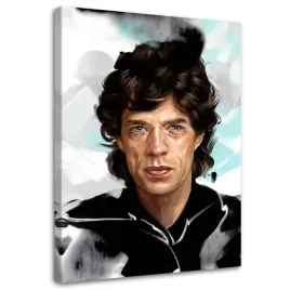 obraz-na-plotnie-mick-jagger-40x60