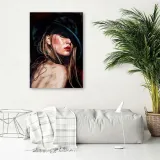 obraz-na-plotnie-hairstyle-60x90-stan-nowy