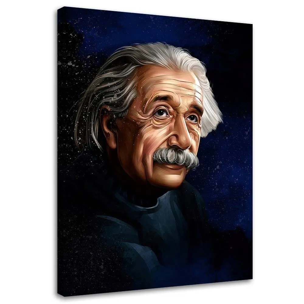 obraz-na-plotnie-albert-einstein-60x90