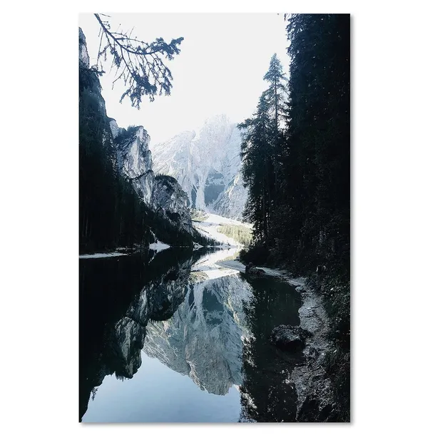 obraz-plotno-gory-odbite-w-tafli-jeziora-40x60-sposob-wykonania-druk-cyfrowy