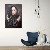obraz-na-plotnie-dita-von-teese-portret-40x60-stan-nowy
