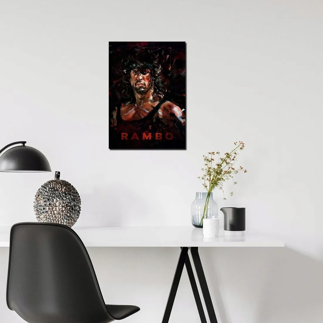 obraz-na-plotnie-kolorowa-postac-rambo-80x120