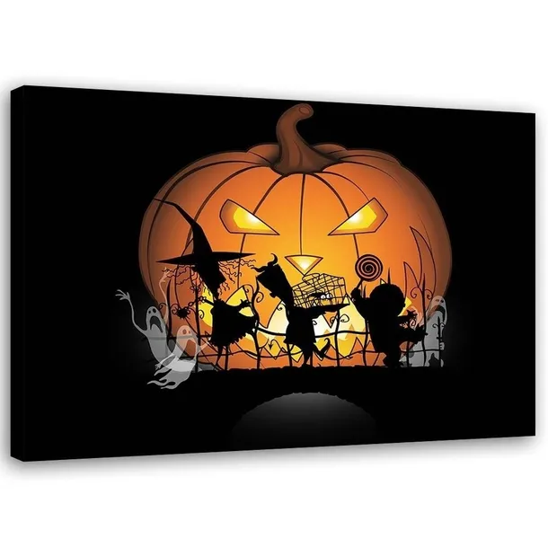 obraz-na-plotnie-hakuna-matata-halloween-90x60
