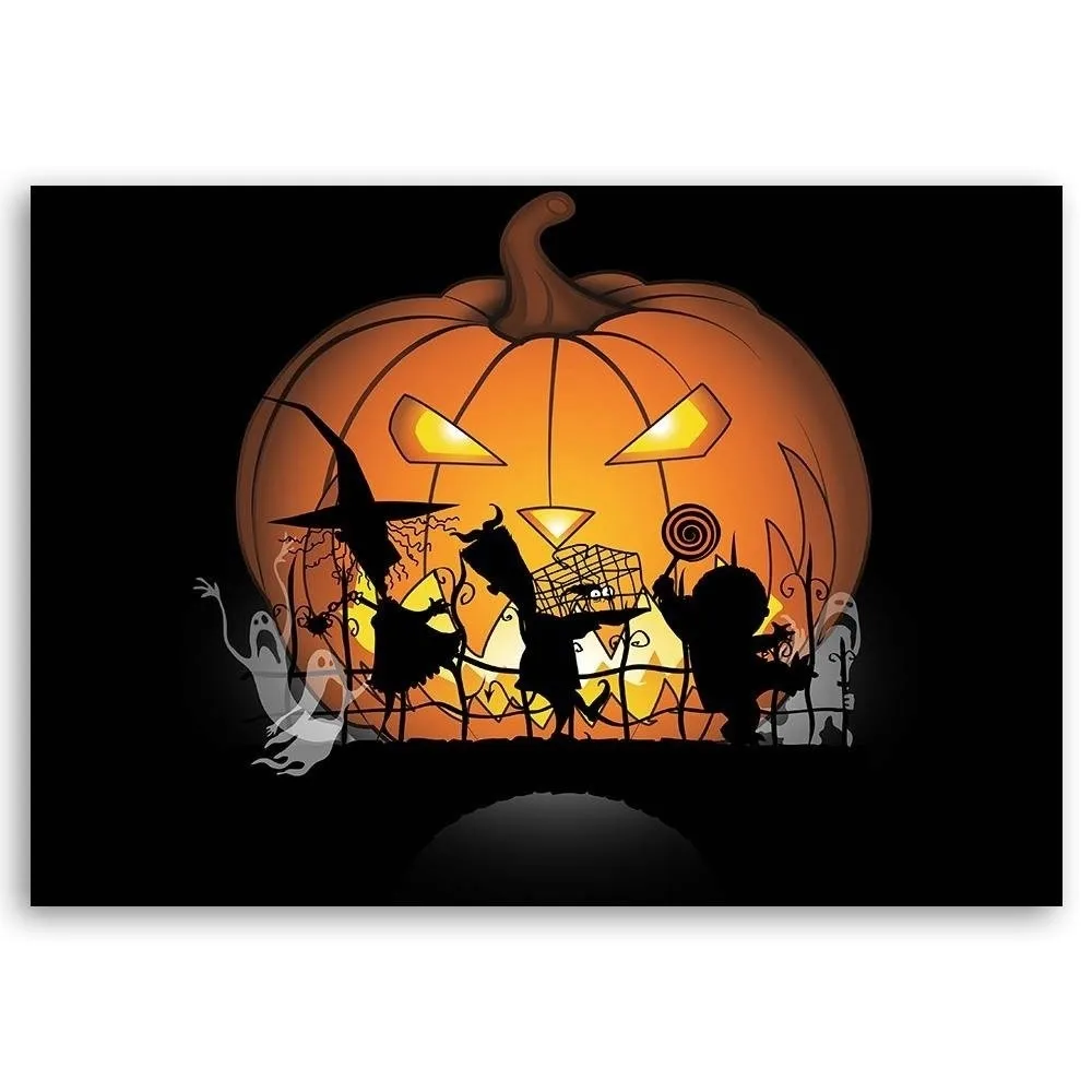 obraz-na-plotnie-hakuna-matata-halloween-90x60