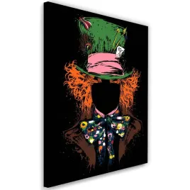 obraz-na-plotnie-szalony-kapelusznik-40x60