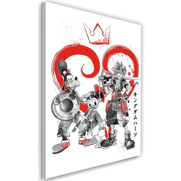 obraz-na-plotnie-kingdom-hearts-80x120