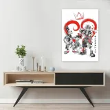 obraz-na-plotnie-kingdom-hearts-70x100-stan-nowy