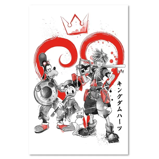 obraz-na-plotnie-kingdom-hearts-70x100-szerokosc-produktu-100-cm
