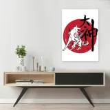 obraz-na-plotnie-wielki-bog-sumi-e-40x60-wysokosc-produktu-60-cm